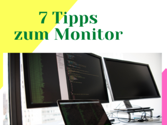 Ergonomie am Arbeitsplatz 7 Tipps zum Monitor